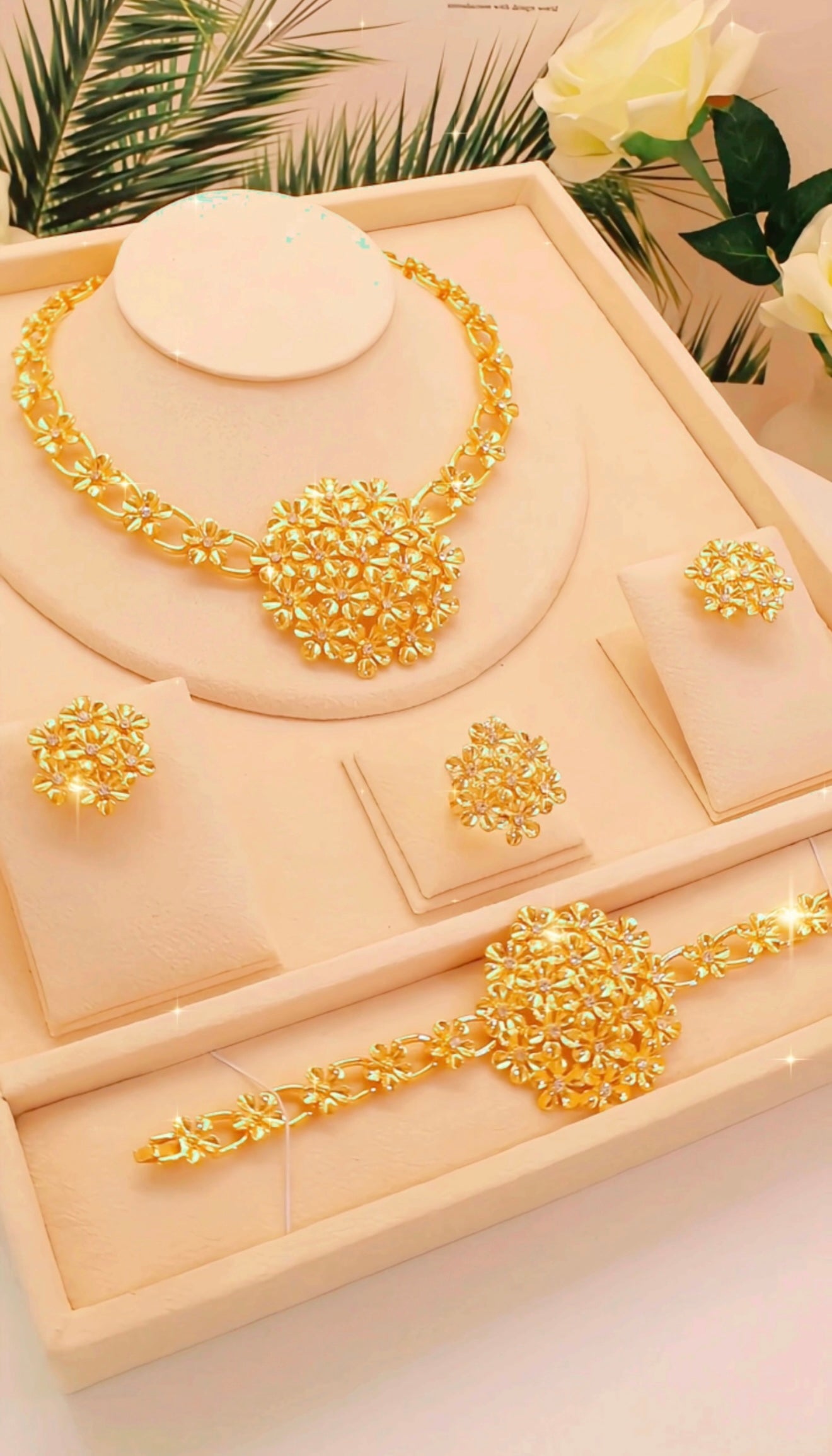 💎 رسوم الشحن مطلية بالذهب عيار 18